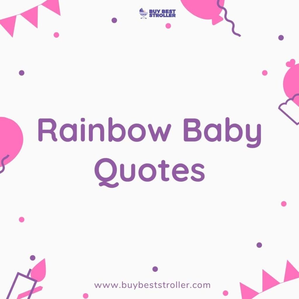 meaningful rainbow baby quotes