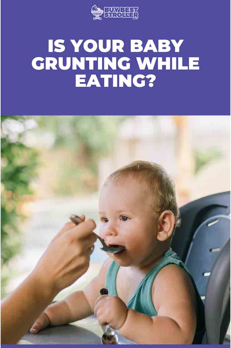 Baby Grunting While Eating